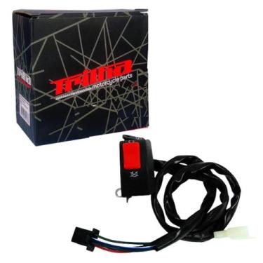 Imagem de Interruptor da Partida Com 05 Fios XTZ 150 e 2014 a 2017 - Trilha