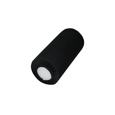 Imagem de Rehabilitation Advantage Capa de rolo de espuma de tecido preto (apenas capa), 30,5 cm de comprimento