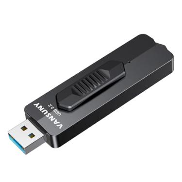 Imagem de Flash Drive USB de velocidade de leitura de 400 Mbps, Preto, 128GB