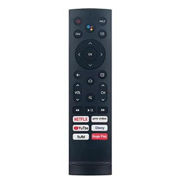 Imagem de ALLIMITY Controle remoto de substituição de voz ERF3B90H compatível com Hisense 4K OLED LCD HDTV 100L5G-CINE100A 100L9G-CINE100A PX1 120L5G-CINE120A 120L9G-CINE120A PX1-PRO 100L5G 100L5G-G-DLT1000 B
