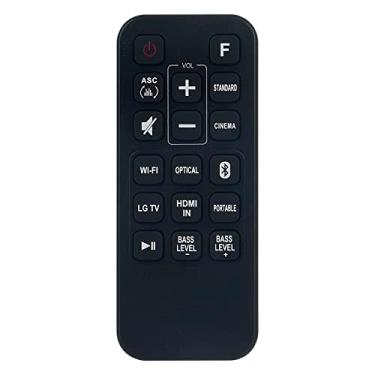Imagem de ECONTROLL ABK74815351 Controle remoto de substituição adequado para LG Soundbar Sh6