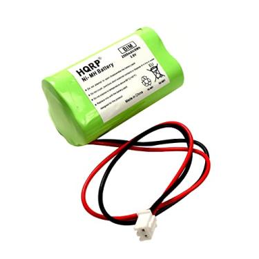 Imagem de HQRP Bateria compatível com luzes LFI Hardwired Red LED Combo Sinal de Saída Luz de Emergência Cabeça Quadrada Modelo COMBO2RWBB COMBOR2 3,6V 2500mAh