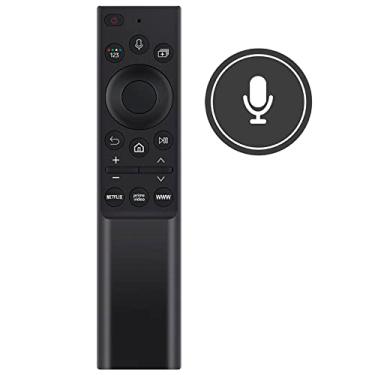 Imagem de Controle remoto de substituição por voz BN59-01357C adequado para Samsung QLED 4K 8K Smart TV 2021 modelos séries BN5901357C LS03A QA60A QA70A QA80A QN85A QN90A QN700A QN800A QN900A