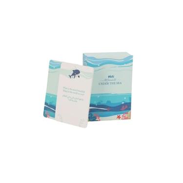Imagem de Mini Moments Under The Sea - Conversation Card Game | Bonding Questions to Strengthen Connections | Portable for Family Time and Road Trips- For Ages 15 and Up