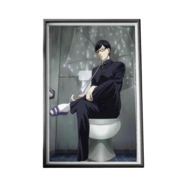 Imagem de Sakamoto Anime Poster Autoadesivo À Prova D'água Adesivo De Papel Para