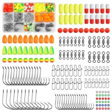 Imagem de Kit de fabricação de equipamento Pompano para pesca de surfe, boias de caracol, acessórios de equipamento de pesca, peças inferiores, pesca em água salgada, giratória, anzol, caixa de equipamentos de