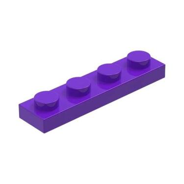 Imagem de 149 Unidades 3710 1x4 Blocos De Construção Básicos Compatíveis Com Tij