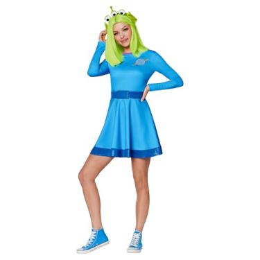 Imagem de Spirit Halloween Toy Story Adult Alien Dress Costume | Officially licensed | Disney | Pixar | Alien Outfit | Group Costumes - Medium