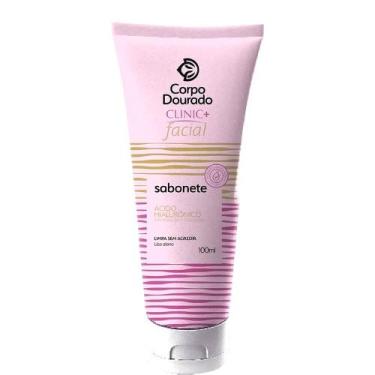 Imagem de Corpo Dourado Clinic Mais - Sabonete Facial com Ácido Hialurônico 100m