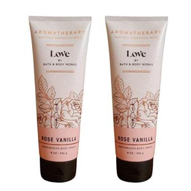 Imagem de Creme corporal Bath & Body Works Aromaterapy Love Rose Vanilla
