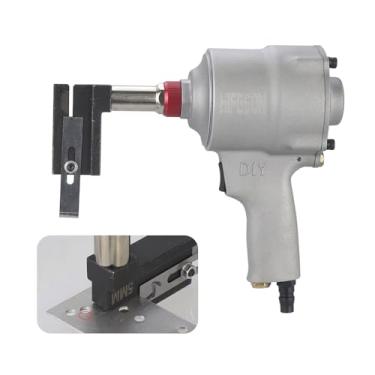 Imagem de HIFESON Ferramenta pneumática de perfuração de metal, perfurador de ar de 6 mm, máquina de perfuração de impacto de ar, furador de metal