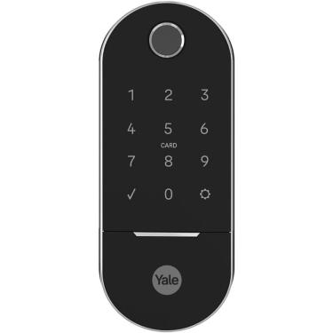 Imagem de Fechadura Digital Lia Preto Cromado | Yale