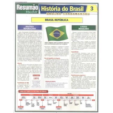 Imagem de Livro - Resumao - Historia Do Brasil 3, 1, 21.3 x 28