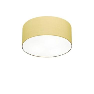Imagem de Plafon Para Sala Cilíndrico Sl-3010 Cúpula Cor Algodão Crú