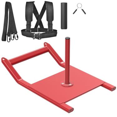 Imagem de Kipika Trenó de futebol para treino de peso - Trenó de treinamento de velocidade de força para exercícios atléticos - facilmente através de obstáculos