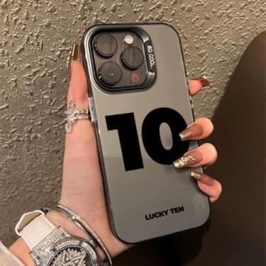 Imagem de MVVKKY Capa para Honor Magic6 Pro, capa de celular luxuosa e fofa para homens e mulheres (para Honor Magic6 Pro/preta 10)