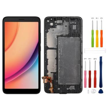 Imagem de SwarKing Substituição de tela digital LCD compatível com TCL K11 (preto com moldura) Montagem digitalizador de tela sensível ao toque com ferramentas de reparo