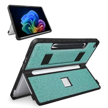 Imagem de SSS·GRGB Capa protetora para Microsoft Surface Pro 12 polegadas 2025 | Capa resistente a quedas com alça de mão | Compatível com suporte integrado e armazenamento magnético fino de caneta e teclado