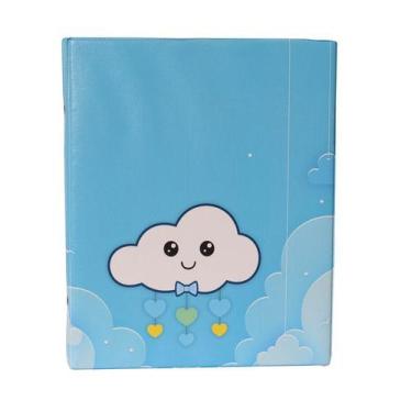 Imagem de Álbum Fotográfico 20x25 para 80 Fotos CHUVA DE AMOR GRAVATA Menino Ben