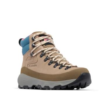 Imagem de Columbia Newton Alpine Pt Bota feminina de caminhada, Areia molhada/roseta, 37