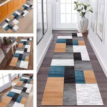 Imagem de HGTRH Tappeti Runner Passatoia, Tappeto per Cucina Antiscivolo Lavabile Lungo Non In Tessuto, Tappeto Camera Da Letto Moderno, por Ufficio Entrata Casa Cucina, Lavanderia C 40 x 300 cm