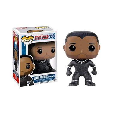 Imagem de Funko - 138 - Pop - Marvel - Captain America 3 - Black Panther Unmasked_AB