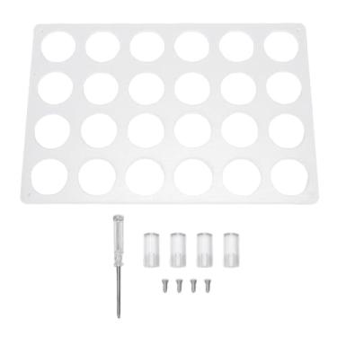 Imagem de MAVIS LAVEN Porta-Cápsulas de café, Bandeja de Armazenamento Organizadora de Acrílico Resistente para 24 Cápsulas, Com Design Transparente para Balcão de Cozinha, (4mm/0,16 pol. de espessura)