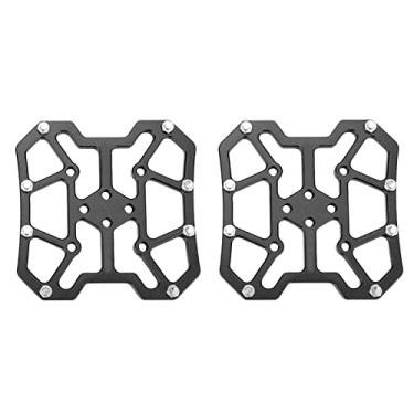 Imagem de Cryfokt Conversor de Pedal Sem Clipe de Liga de Alumínio, Peças Elegantes para Pedal de Bicicleta para Experiência de Pedalada Aprimorada para Entusiastas do Ciclismo (Preto)