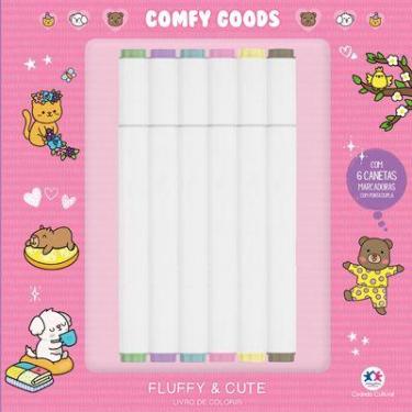 Imagem de Livro - Fluffy and Cute - para colorir