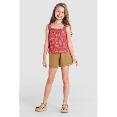Imagem de Conjunto infantil menina jardim de borboletas Brandili-Feminino