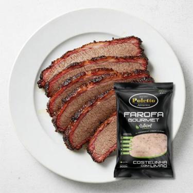 Imagem de FAROFA GOURMET POLETTO SABOR COSTELA E LIMAO 300g