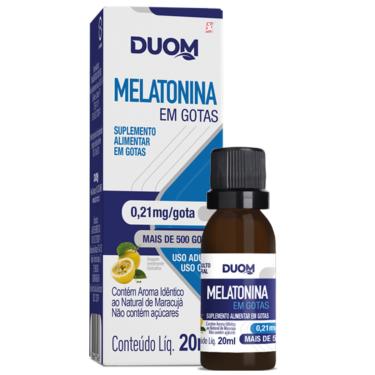 Imagem de MELATONINA EM GOTAS APENAS 1 GOTA AO DIA 570 DOSES MARACUJÁ - DUOM