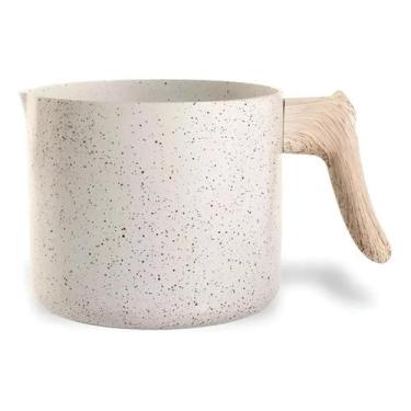 Imagem de Leiteira Fervedor 14cm 1,70L Indução Sirius Vanilha Brinox