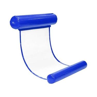 Imagem de Grande Rede Flutuante Inflável Para Água 105x80cm, Colchão De Ar, Cade