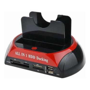 Imagem de Dockstation Leitor Usb Hd Externo Case Sata Ssd Ide Sd Bm753 - Congrat