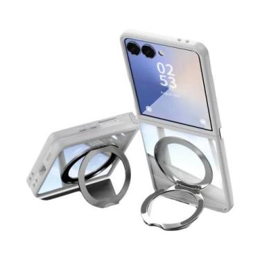 Imagem de Samsung Galaxy Z Flip 7 6 5 FE 5G 360 graus Capa De Telefone Magnética