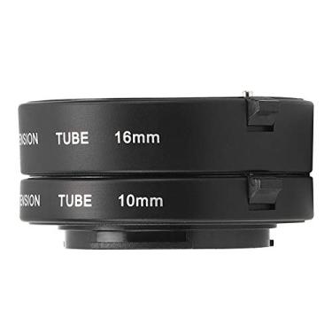 Imagem de Bindpo Anel adaptador de câmera, anel adaptador macro de 10 mm + 16 mm tubo de extensão de focagem automática para Sony NEX NEX-5T/NEX-3N/NEX-6/NEX-5R/NEX-F3/NEX-7/NEX-5N/NEX-5C/NEX-C3/NEX-3/NEX-5 E