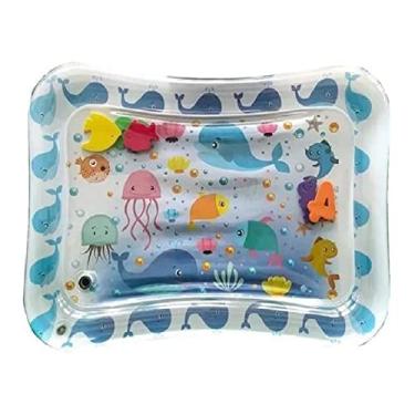 Imagem de Almofada Tapete Inflável de Água Divertido Baleia Color Baby