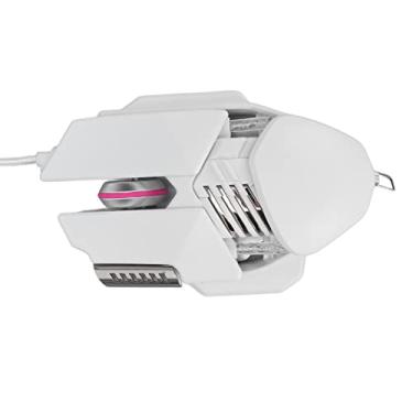Imagem de Computador Laptop USB Mouse Com Fio Gaming Mouse Resfriado a água Efeito de Iluminação Ajuste Telescópico Programação Macro Mouse RGB para Jogador de Jogo para
