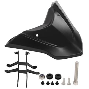 Imagem de Vomeko Capa de bico frontal de motocicleta para carenagem TENERE700 2019-2021 - Substituição da carenagem do farol - Estilo e proteção aprimorados (preto)
