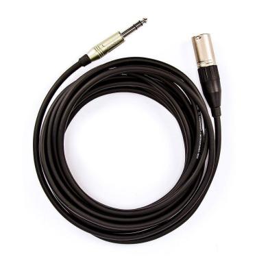 Imagem de Cabo De Microfone P10 Estereo Para Xlr Macho, Amphenol - 1 Metro
