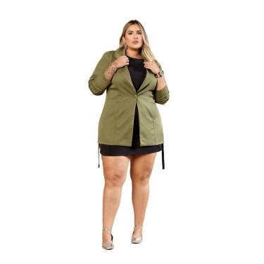Imagem de Blazer Alfaiataria Barbie Plus Size