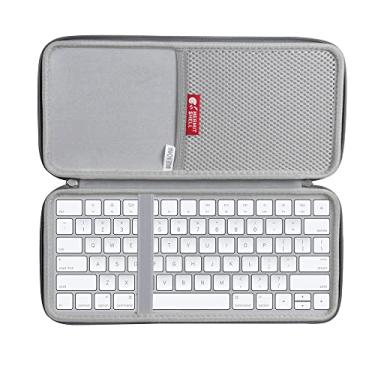 Imagem de Hermitshell Capa rígida de viagem para teclado Apple Magic MLA22LL/A (Nylon, cinza)