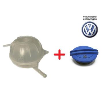 Imagem de Reservatorio Agua Radiador Com Tampa Fox Crossfox Spacefox Original Vw