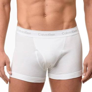 Imagem de Kit C/3 Cuecas Boxer Calvin Klein Algodão C/Abertura NB4002