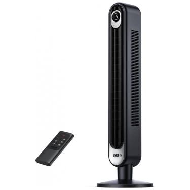 Imagem de Ventilador em Torre, com Controle Remoto e Display de LED, 6 Velocidades, 110V 45W, DREO DR HTF001, Preto