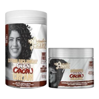 Imagem de Kit Soul Power Coco E Cacau Máscara + Creme De Pentear 800g