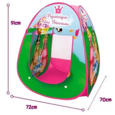 Imagem de Barraca piquinique das princesas dm toys - meninas divertidas brincade