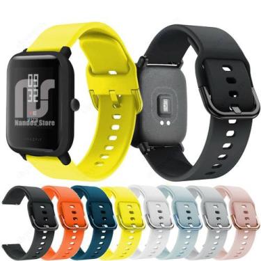 Imagem de Pulseira fecho invertido Nsmart compatíveis com Amazfit  BIP / BIP LIT
