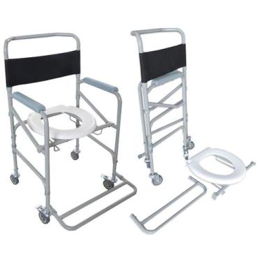 Imagem de Cadeira banho dobrável d40 100 kg - dellamed